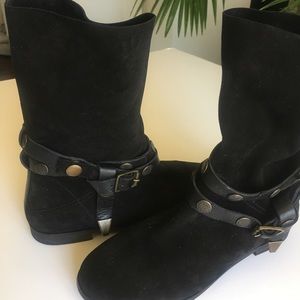 Free people suede short boot